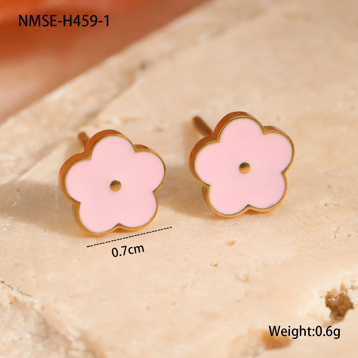 Personalized Creative Colorful Oil Stainless Steel Cute Fruit Cake Ear Studs